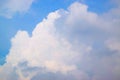 Big white cloud on sky 0103 Royalty Free Stock Photo