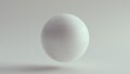 Big White 3d Sphere