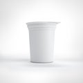 Big white food plastic container