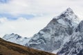 Himalayan stunning Mountain on the way to Mount Everest