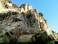 Big White Marble Rock. Royalty Free Stock Photo