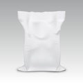 Big White Plastic Sack For Loose Product Royalty Free Stock Photo