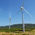 Big windmill, white ones