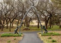 `Big Wish` by Linda Prokop in Hafer Park in Edmond, Oklahoma.