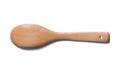 Big wooden spoon isolated Royalty Free Stock Photo