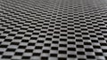 Big woven Black carbon fiber composite material background close up view Royalty Free Stock Photo