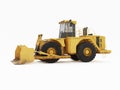 Big yellow buldozer. Royalty Free Stock Photo