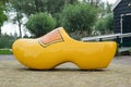 Big yellow clog Royalty Free Stock Photo