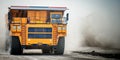 Big yellow mining truck. Belaz. Royalty Free Stock Photo