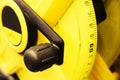 Big Yellow Tape Measure for Construction Measurements Royalty Free Stock Photo