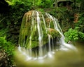 Bigar Waterfall, Minis Canyon, Anina Mountains, Romania Royalty Free Stock Photo