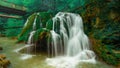 Bigar waterfall in Romania - one of the most beautiful waterfalls in the country Royalty Free Stock Photo