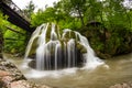 Bigar waterfall in Romania - one of the most beautiful waterfalls in the country Royalty Free Stock Photo