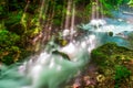 Bigar waterfall in Romania - one of the most beautiful waterfalls in the country Royalty Free Stock Photo