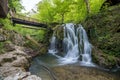 Bigar Waterfall, small but very nice cascade in Romania Royalty Free Stock Photo