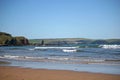 Bigbury beach Royalty Free Stock Photo