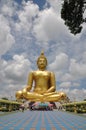 Bigest Buddha image Royalty Free Stock Photo