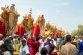 Decorated Bullock effigies of Shivratri festival