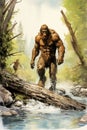 Bigfoot, also known as Sasquatch