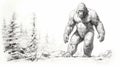 Bigfoot Concept Art: Graphic Novel Sketches By Szombix Art