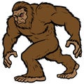 Bigfoot Mascot