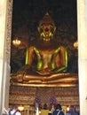 The biggest Buddha in a temple