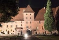 Biggest castle in Europe. Malbork in Poland. Royalty Free Stock Photo