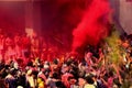 BIGGEST COLOR FESTIVAL OF INDIA Royalty Free Stock Photo