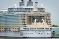 Biggest cruise ship, Allure of the Seas Royalty Free Stock Photo