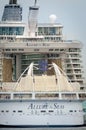 Biggest cruise ship, Allure of the Seas Royalty Free Stock Photo