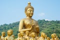 Biggest Golden Buddha at Buddha Memorial park