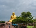 The biggest golden Luang Phor Thuad statue in the world