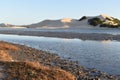 The biggest sand dunes from South Africa near the Sundays River in Colchester near Addo Elephant Park Royalty Free Stock Photo