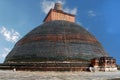 The biggest stupa in the world Jethawanaramaya Dagoba