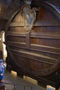 The biggest wine barrel in the world (Heidelberg castle) Royalty Free Stock Photo