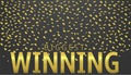 Biggest Winning illustration Royalty Free Stock Photo