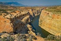 Bighorn Canyon and river in Wyoming Royalty Free Stock Photo