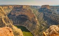 Bighorn Canyon and river in Wyoming Royalty Free Stock Photo