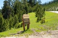 Sign for the North Cove, a lake and boat launch in the Bighorn National Forest