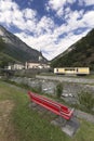 Bignasco is a beautiful village in Switzerland Royalty Free Stock Photo