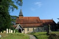The Church of The Holy Cross, Bignor, Sussex, UK Royalty Free Stock Photo