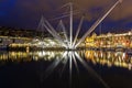 Bigo - panoramic lift in Genoa, Italy Royalty Free Stock Photo