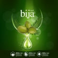 Bija Seed Natural Moisture Skin Care Cosmetic.