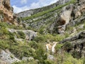 Bijela voda stream canyon or Bijela river karst canyon, Karin Gornji - Croatia
