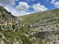 Bijela voda stream canyon or Bijela river karst canyon, Karin Gornji - Croatia