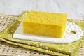 Bika Ambon, Tapioca Sponge Cake from Medan, North Sumatra Royalty Free Stock Photo