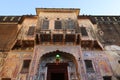 Haveli is a traditional townhouse, mansion, manor house, in the Indian subcontinent, Royalty Free Stock Photo