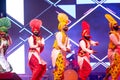 Punjabi sikh male performing bhangra dance at bikaner camel festival