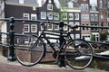 Bike in Amsterdam Royalty Free Stock Photo