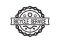 Bike badge vintage style Royalty Free Stock Photo